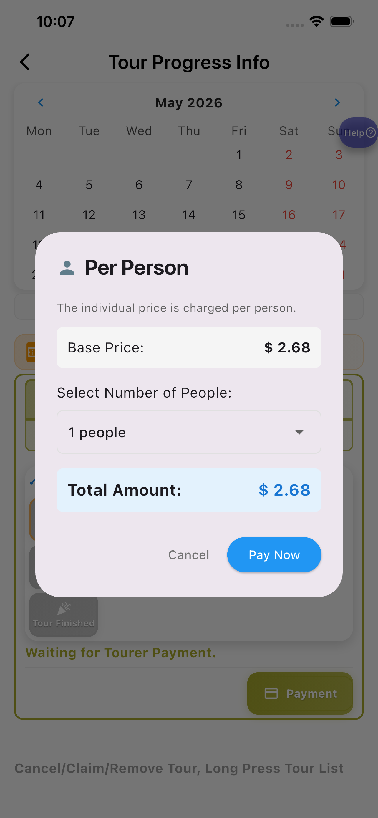 Transparent payments