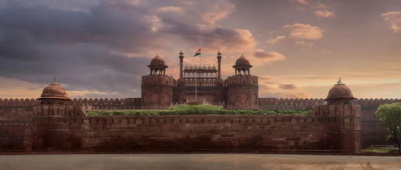 From a Mughal Fortress to Gandhi's Memorial, and On to a Modern Temple of Gold